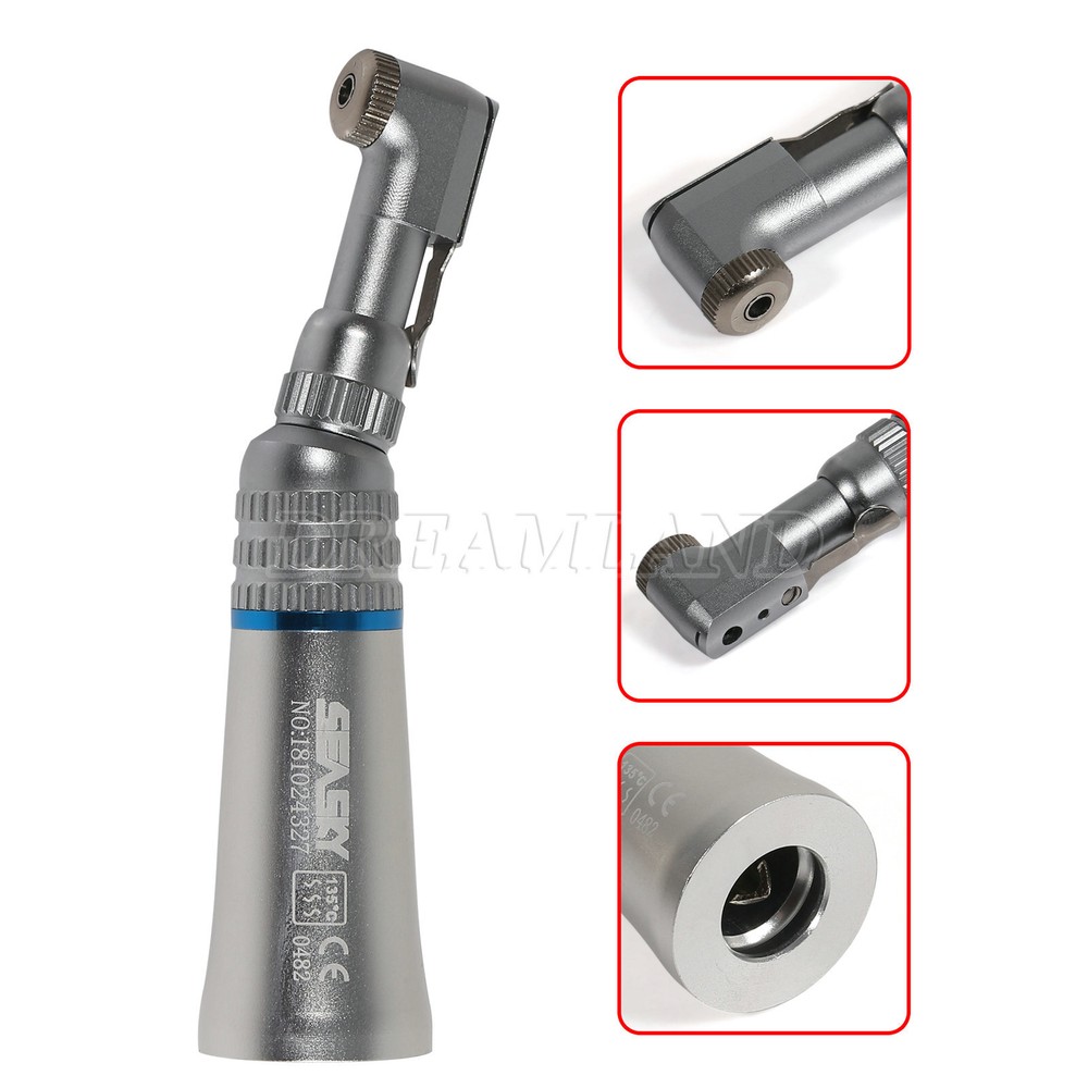 Dental Low Speed Handpiece E-Type Latch Contra Angle Handpiece CA 2.35mm SEASKY