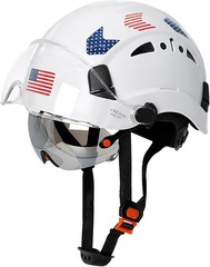 Hardhats size range from 53-63cm/ 20.86-24.80 inch, White Hard Hat With…