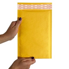 UOFFICE 250 Kraft Bubble Mailers 6.5×10″ – #0 Self-Seal Padded Envelopes