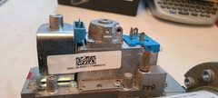 Honeywell Type VR8615V 1022 2 With VR8615F 1021 2 Automatic Gas Control Valve