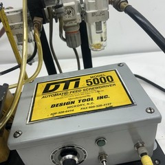 DTI 5000 Automatic Feed Screwdriver. Industrial Automatic Blow Feed Screw Gun.
