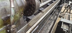 HENDEY, ENGINE LATHE, 20″ X 12 FT, CHUCK, STEADY REST, SOLD IN RUNNING CONDITION