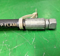 GATES MEGASPIRAL 6C12M 3/8″ 4000PSI FLAME RESISTANT 28″ HYDRAULIC HOSE💥FS