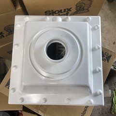 Sioux Chief 861-2P2 Square Max PVC 2″ Half Strainer Large Capacity Floor Sink