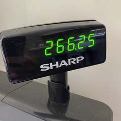 Sharp XE-A407 Cash Register POS System with Drawer, Display, And Key TESTED