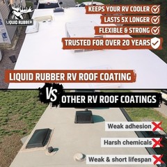 RV Roof Sealant Professional-Grade Solar Reflective Flexible Waterproof Coating