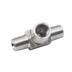 HFS(R) Forged Pipe Street Tee 1/4″ NPT Male x 1/4″ NPT Female x 1/4″ NPT Male
