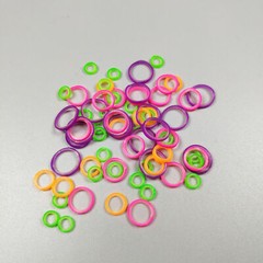 5000Pcs Dental Orthodontic Elastics Rubber Band Ties Colorful 2.5/3.5/4.5/6.5OZ