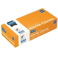 Inspire Cobalt Blue Nitrile Disposable Gloves 4.5 Large Blue – Box of 100