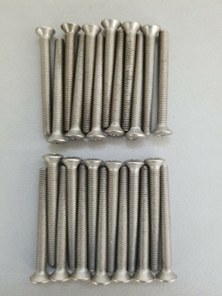 M5-0.80 x45mm Phillips Oval Head Stainless Steel CL8.8 (25pcs)