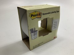 3M Post-it 06951 Labeling Tape 695, 2 Inches X 36 Yards, White