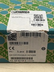 Phoenix Contact 1062540 GW EIP/MODBUS 1E/1DB9 Interface converters New open box