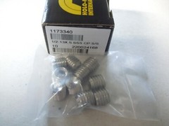 Holo-Krome 1/2″-13 x 1/2″ Hex Drive Cup Point SS 18-8 Socket Set Screw box of 10