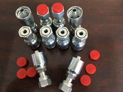  1JS43 6-6 AFTERMARKET HYDRAULIC HOSE FITTINGS 3/8 FLAT FACE SEAL  ( 10 PK