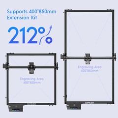 Longer RAY5 10W Laser Engraver, Laser Cutter, High speed up to 24,000 mm/min🔥