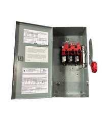 New In Box Eaton DH361UGK Heavy Duty 30A 600V Safety Switch Non-Fusible NEMA 1