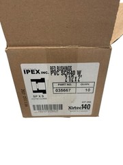 IPEX 035667 PVC SCH 40 2-1/2″ X 2″ REDUCER BUSHING Box Lot of 10 FREESHIP