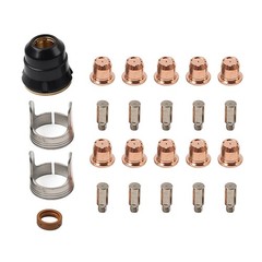 24Pcs New Plasma Cutting Torch Consumables Tips For welding Fit For IPT40