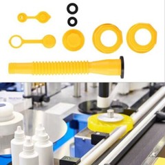 5x Gas Can Spout Nozzle Vent Kit Replacement For Old Style Caps Plastic Gas Can