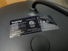Biamp Desono P6-SM Two-Way 6.5 inch Pendant Ceiling Mount speaker BLACK