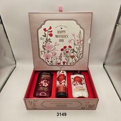 BATH & BODY WORKS JAPANESE CHERRY BLOSSOM NIB GIFT SET MIST WASH