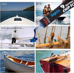 UV Resistant Oyster White Fiberglass Repair Filler – Strong Epoxy for Boats