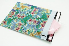 200 Bags 100 10×13 Lets Go Shopping, 100 10×13 Paisley Designer Poly Mailer Bag