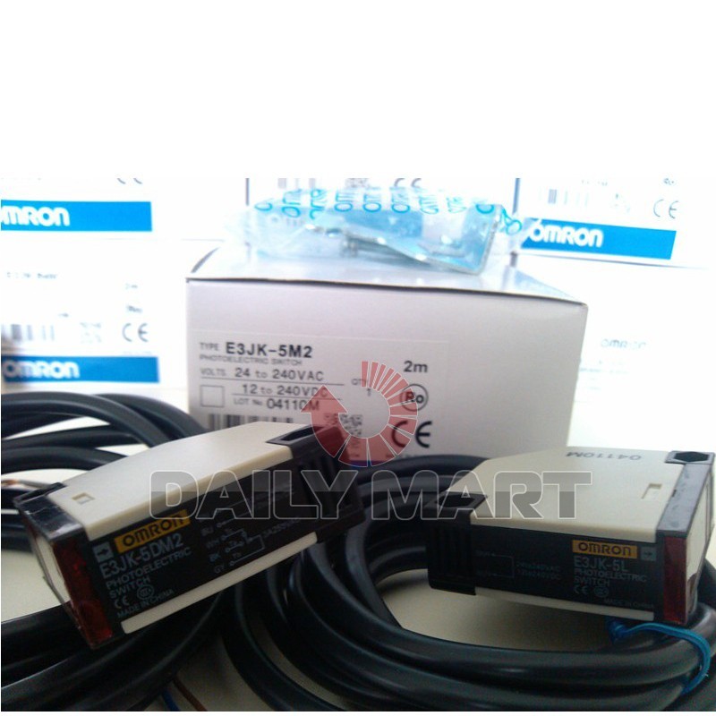 OMRON E3JK-5M2 E3JK5M2 E3JK-5DM2 E3JK-5L Photoelectric Switch New NIB Free Ship