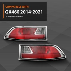 LED Inner Tail Lights Pair For LX GX460 2014-2021 81671-60160 81681-60120 Red