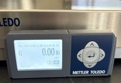 Mettler Toledo BC-60U Scale 150lb USB Cable Stainless Steel BCA-222-60U Backlit!