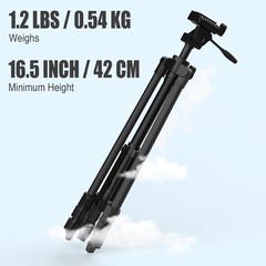 Durable Lightweight Tripod (55 Inches) with Quick Release for Laser Applications