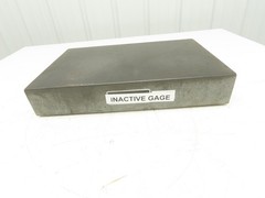 Standridge Granite Surface Inspection Plate 18 x 12 x 3″ Tool Room Out of Gauge