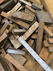 Mix lot 18+Lbs A36 Flat steel plate bar steel stock varies 1/8″-2″ Thick