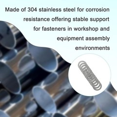mm 304 Stainless Flat Washer Shim Set 48pcs 0.1/0.2/0.3/0.5mm Each 12pcs – Th…