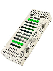 GERMAN DENTAL SURGICAL AUTOCLAVE STERILIZATION CASSETTES FOR 8 INSTRUMENTS