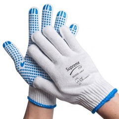 1, 5, 10, 20 Handling Work Safety Gloves with PVC Polka Dotted Grip Palm ANSI