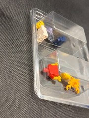 100 PC Plastic Blister Clamshell Display Case with Hang Holes – 2.5×1.25×1