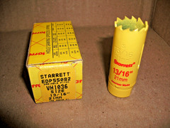 STARRETT 55082 VH1036 13/16″ 21mm VARIABLE PITCH HOLE SAW USE ARBOR A1 A4 A11