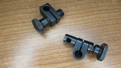 Lot of 2 Swivel Post Snug clamp measuring tool holder machining Made in USA