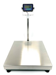 100 lb x .002 lb Digital Floor 24″x24″ Bench Scale Platform 50 kg x .009 kg