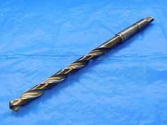 14.50mm HSS TWIST DRILL BIT MORSE TAPER #2 SHANK 5 7/8 LOC 10 3/4 OAL MT2