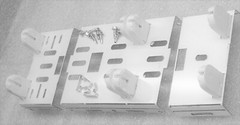 Retrofit Kit for 8′ 2 Bulb T12 Light Strip To 8 ft T8 4 Lamp Fluorescent Fixture