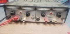 2-Deltron Series RP Voltage/Current Meters -tested FREE SHIPPING 👍
