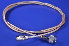 6′ Amphenol TNC Male to N-Type Male Adapter RG-58/U Cable Connector >11GHz