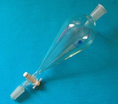 500ml Borosilicate Glass Separatory Funnel with PTFE Stopcock
