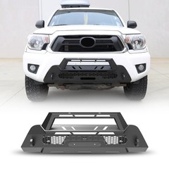 Toyota Tacoma 2012-2015 Mid-width Front Bumper Bull Bar LED Mount Paintable 101S