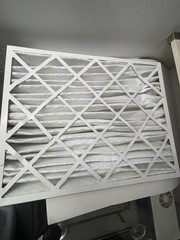 20x25x4 MERV 13 AC Air Filters 6 PACK. Slight Damage Does Not Affect Usability