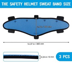 Hard Hat Sweatbands, Sweat Band for Safety Helmet, Washable Hard Hat Cooling …