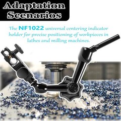 For NF1022 Nogaflex Holder w/ Metal 3/8″ Clamp Dial Test Digital Indicator