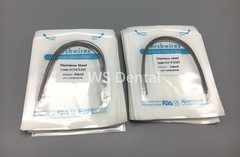 100Pc Ortho Dental Arch Wire S.S Natural Stainless Steel Wires Round Rectangular